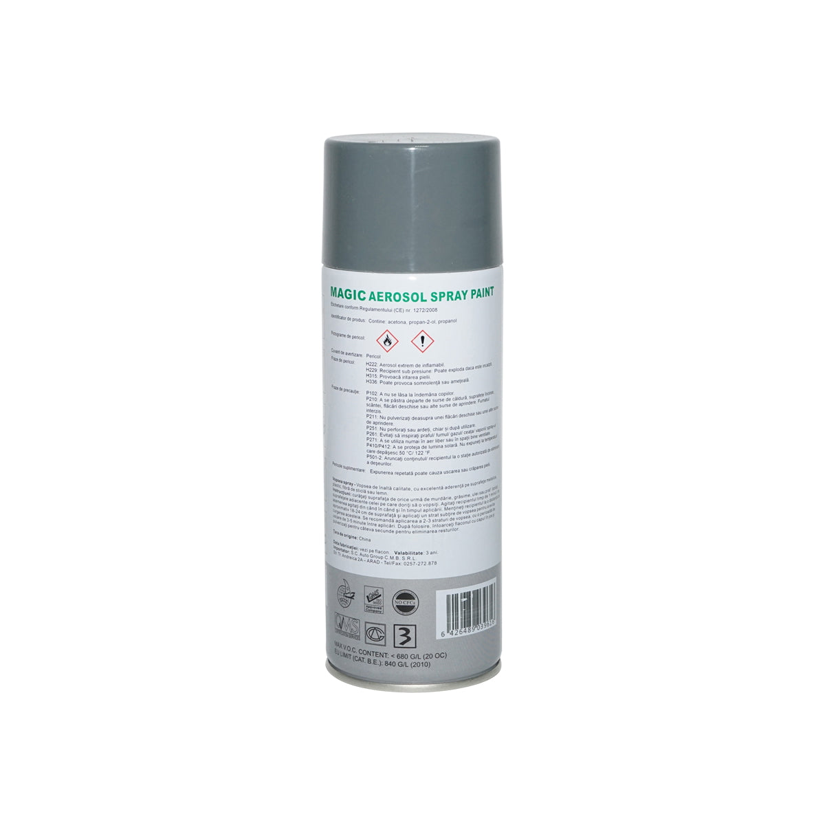 Comet gray magic spray paint 450 ml