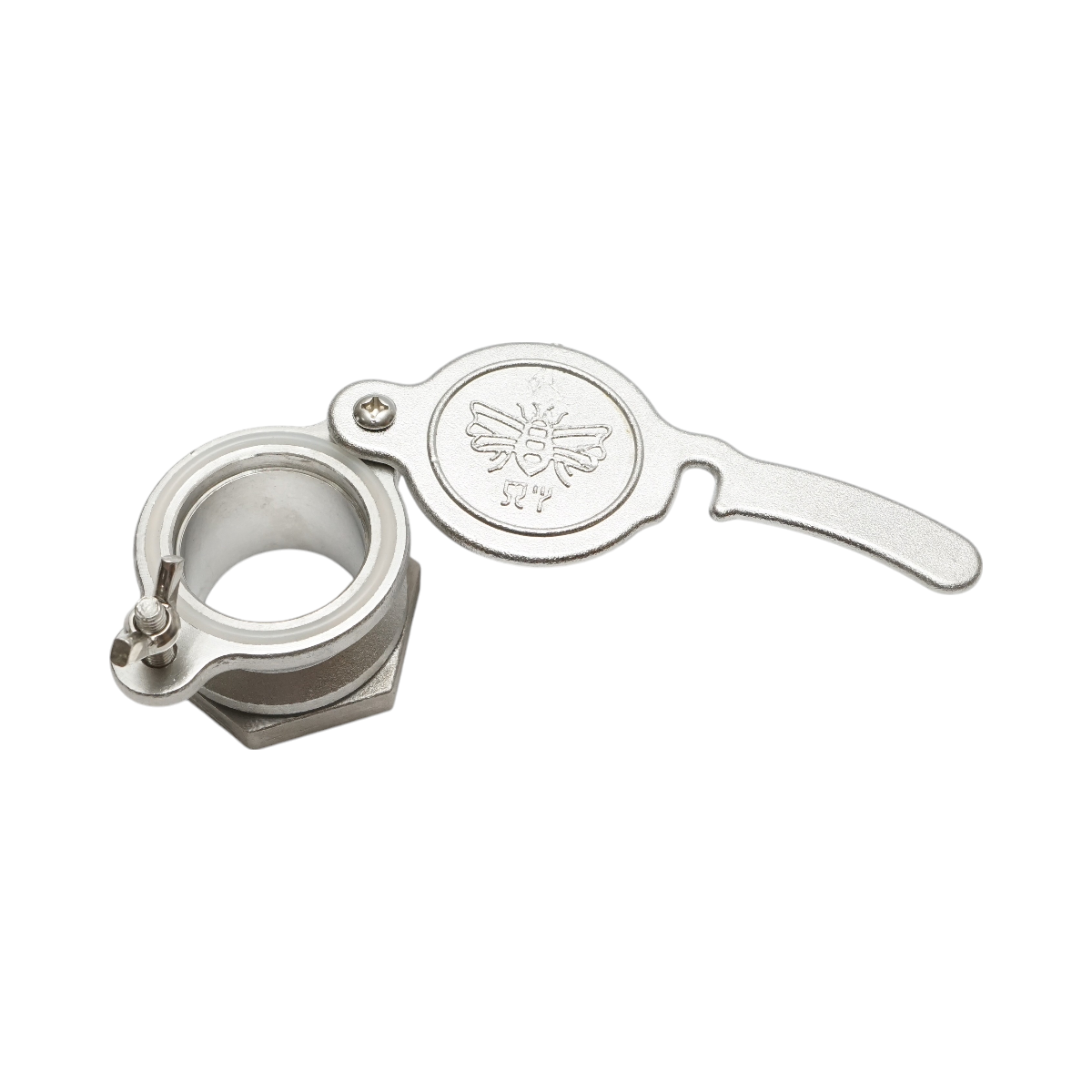 Stainless steel tap for honey extractor 36x54mm