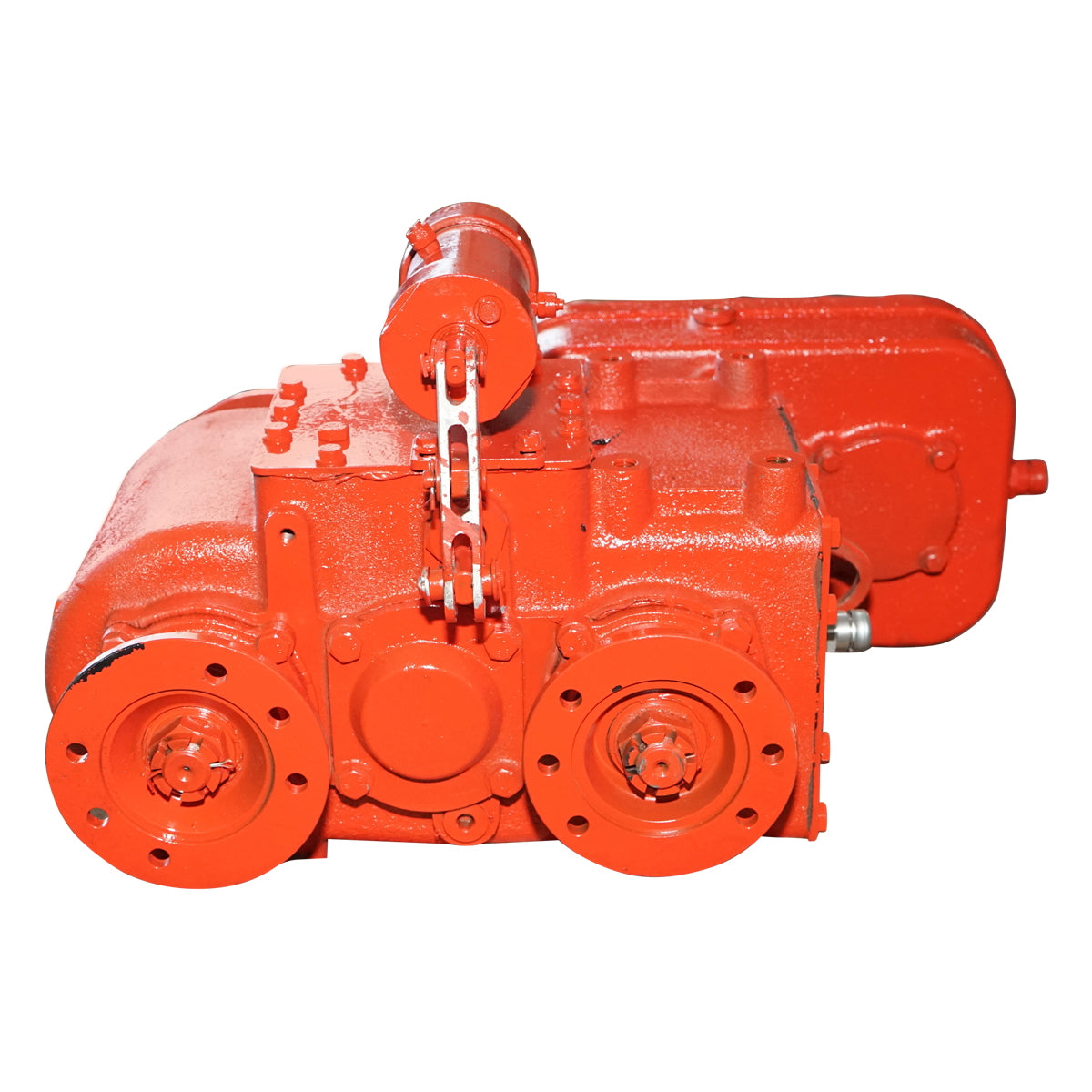 Assembled reducer for articulated forest tractor