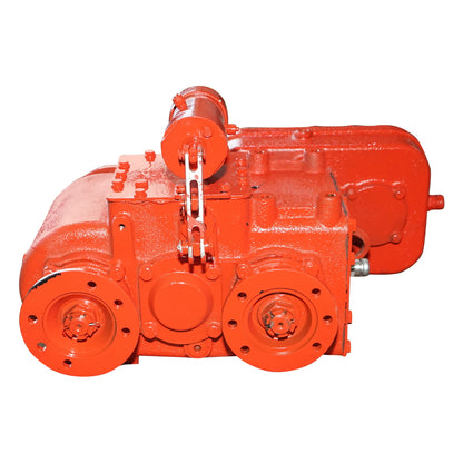 Assembled reducer for articulated forest tractor
