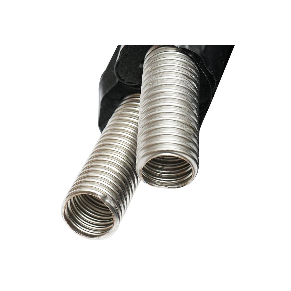 10m double stainless steel pipe DN25-1.1/4 corrugated, flexible, insulated with cable for temperature probe for residential solar installations