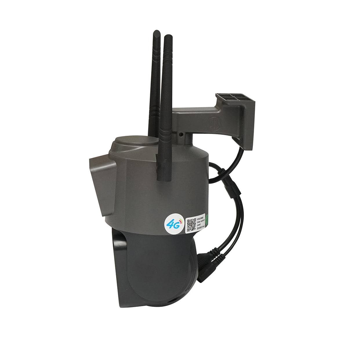Dual lens surveillance camera 4G & WIFI, P2P 1080P, PTZ with motion sensor, human detection and V380 Pro application