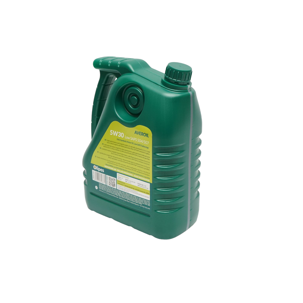 Olipes motor oil Averoil 5W30 Low Saps 504/507 5L