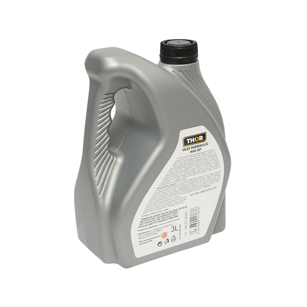 THOR H46 EP hydraulic oil 3L