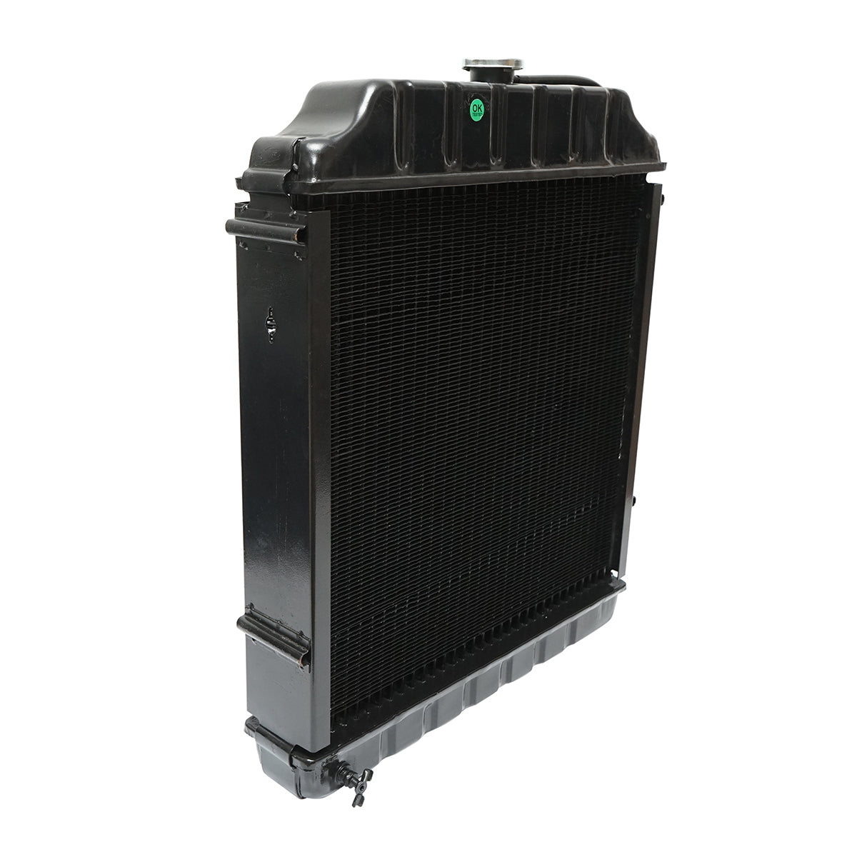 Water cooling radiator Massey Ferguson with 4 rows of cells OEM code 1695721M2