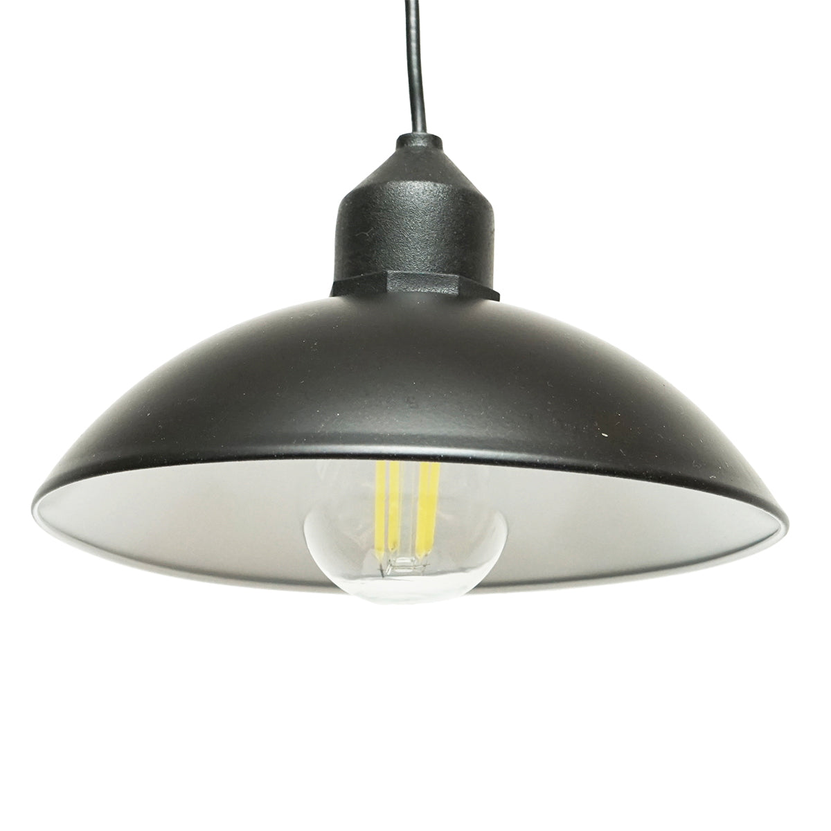 LED solar lamp 2W with 1.5W/5.5V solar panel, battery 3.7V/1.2 Ah and IP54 lampshade Breckner Germany