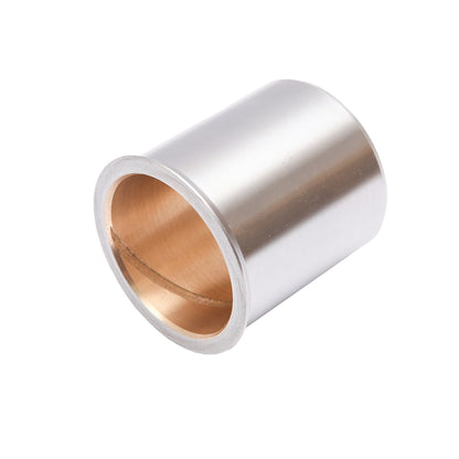 Bimetal bush with collar for the axle of UTB U-650 hub.