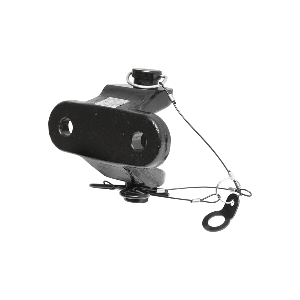 Couple the trailer with a bolt and safety, maximum weight 3500kg