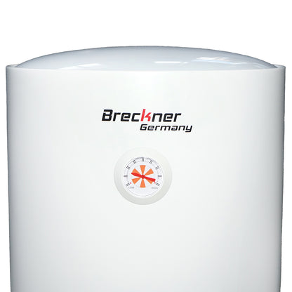 Electric boiler 50L, 1500W, IPX4, 220V with vertical installation for domestic hot water Breckner Germany