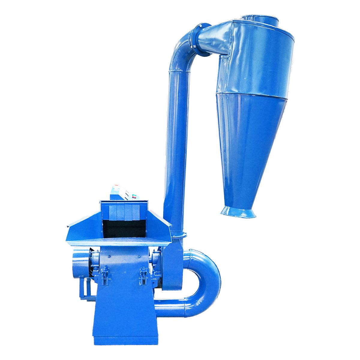 Feed chopper, grinding mill with cyclone 11KW, 380V, CF420C maximum capacity 700Kg/H