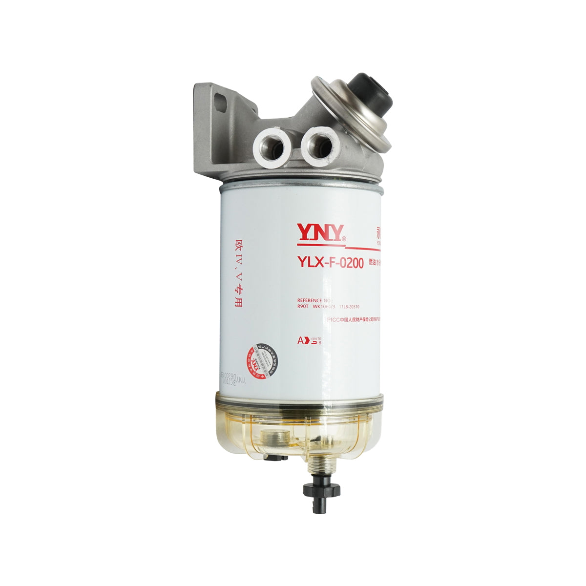 Diesel filter battery with water separator for Isuzu, Iveco, Volvo, Liebherr, King Long OEM code 10044302, 10326 961