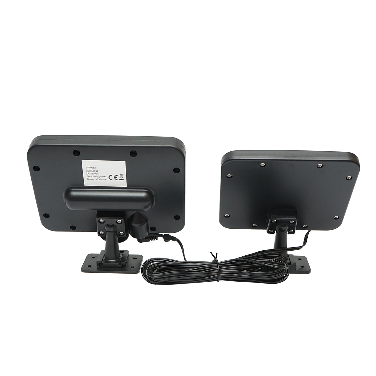 LED solar lamp 250lm with 1W 6V solar panel, 1500mAh battery and motion sensor IP44 Breckner Germany