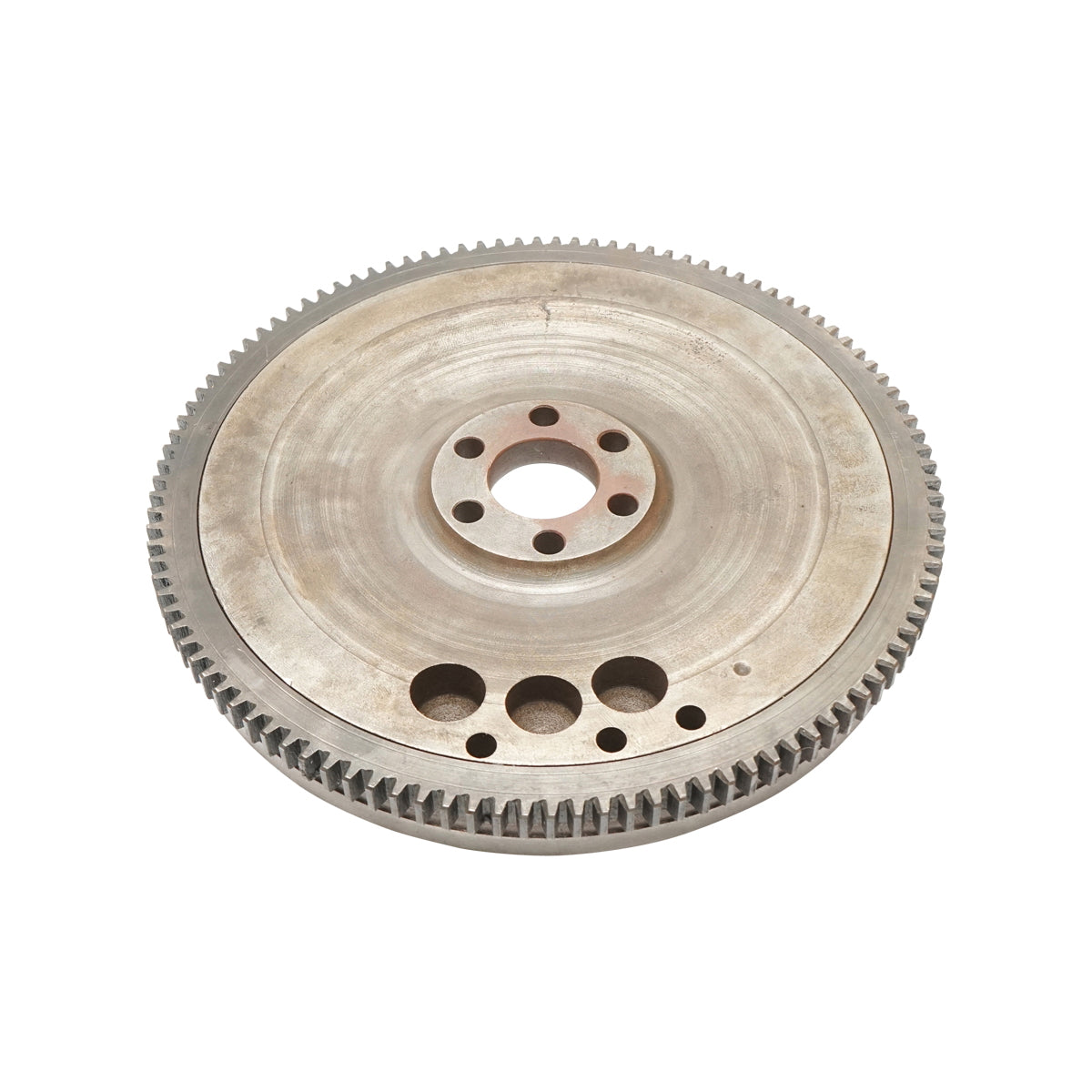 UTB U-445 flywheel with crown 11 inches 115.03.017 (for clutch with 6 levers), flange 100mm 6 HOLES
