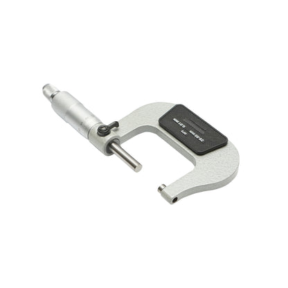 External mechanical micrometer with enamel frame, metric 25-50 mm