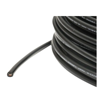 Solar panel cable roll 4mmx50m black 1.5KV, H1Z2Z2-K Breckner Germany
