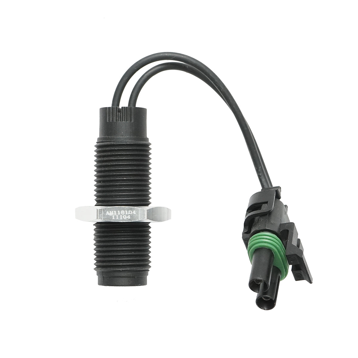 John Deere power socket sensor 2 pins, 3/4-16 UNF thread OEM code AH116104, 50712066