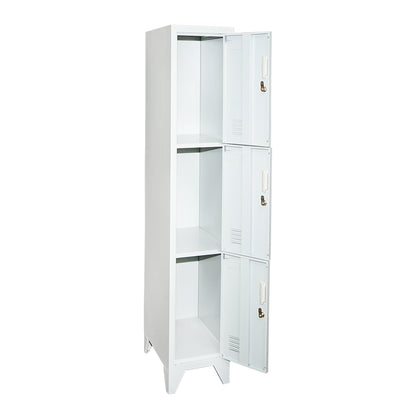 Vestibule, metal cabinet with 3 secured doors 1700x300x450mm Breckner Germany