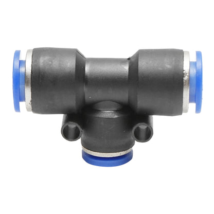 Quick connector T reduced to 10x8x10