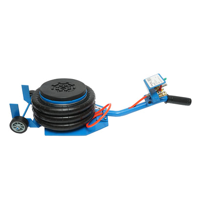 Professional pneumatic jack 3.5T with short handle, air cushion 150-400mm Breckner Germany