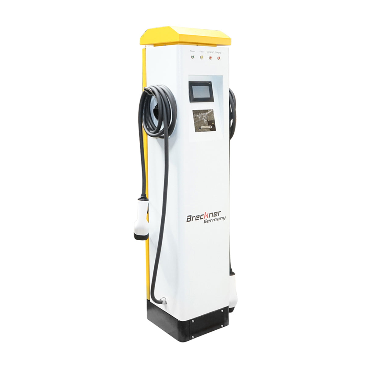 380V charging station, Type 2, 5M, AC 43 KW (2x22KW) with 2 charging connectors