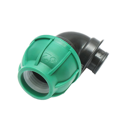 Compression fitting with internal thread D32mmx1/2 inch, PN10 Bar for irrigation systems