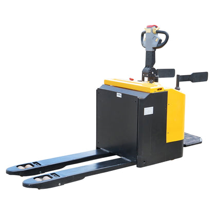 Electric pallet truck with a maximum load of 1.5T, lifting height 85-200mm, forks 1150mm Breckner Germany