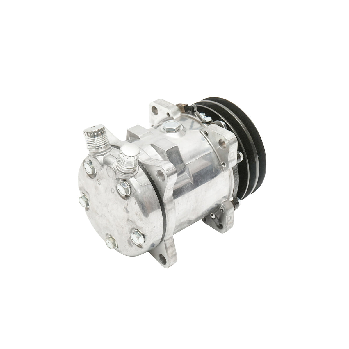 A/C climate compressor for New Holland, Case IH, OEM code 5176185, 9704118, 89508380, 80450805 Breckner Germany