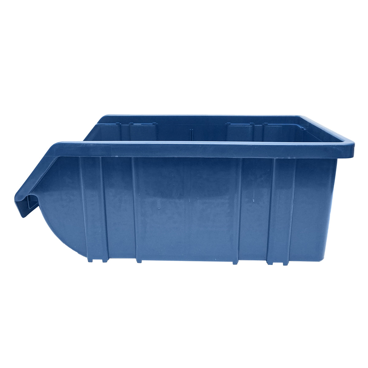 Blue plastic storage box 310x490x190mm