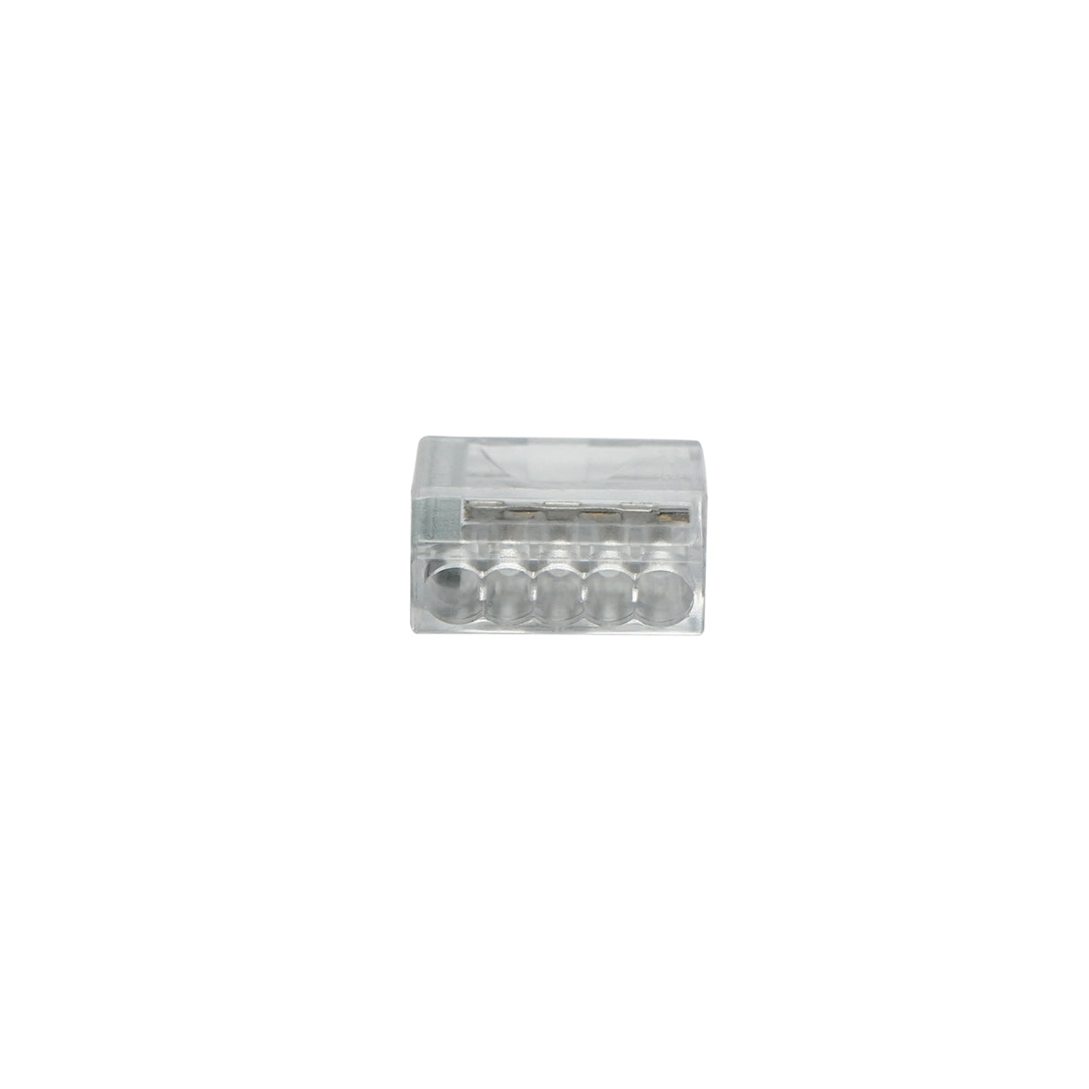 Quick connector for rigid conductor 24A 450V, 5 poles 0.75-2.5mm Leader