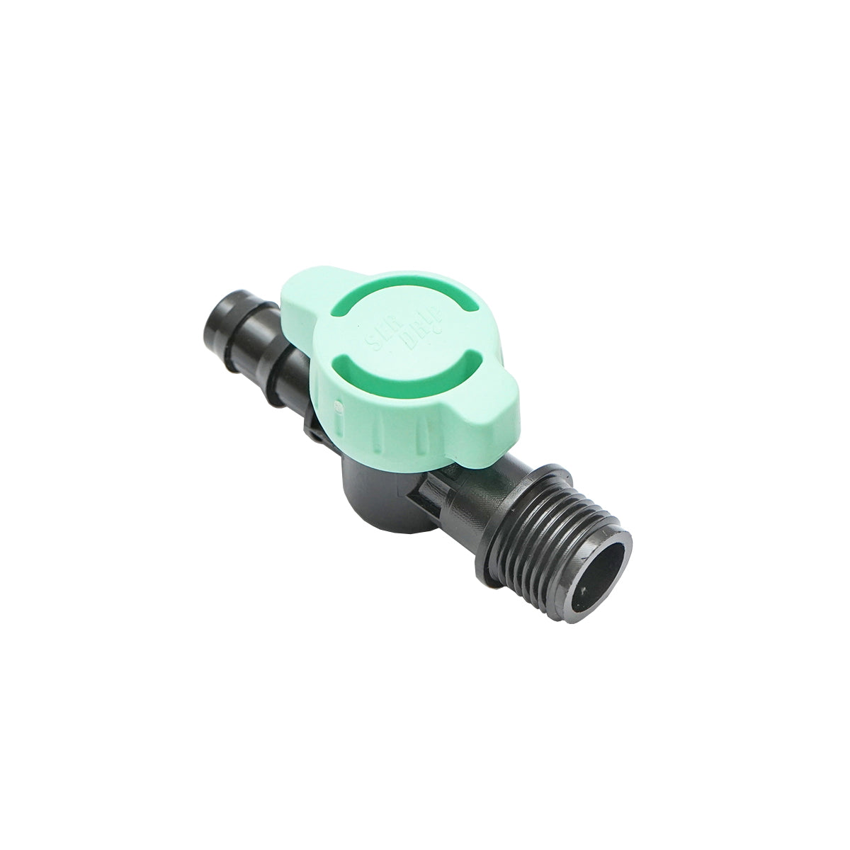 Plastic tap 1/2 x fi 16mm for milking machine Breckner Germany