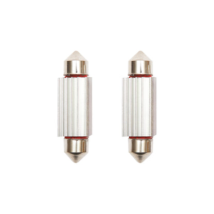 Set of 2 SMD SOFIT LED bulbs 39/12mm 12V 0.145A cold light Breckner Germany