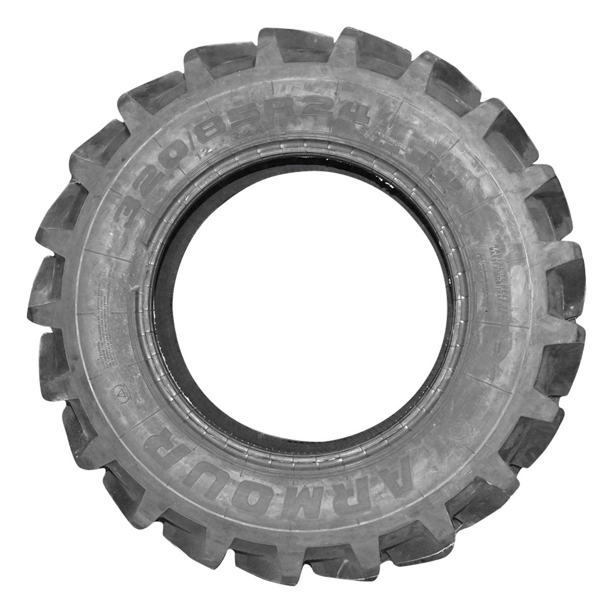 Radial tubeless agricultural tire 320/85R24 122A8/119B TL 12.4r24