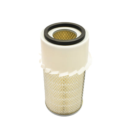 External air filter for Fiat, John Deere OEM code P181052, C14179X, SA10387K, XA1204K, AL17255, AM19852, AT18649T, AT18650T, AT18852H, AT20728 Breckner Germany