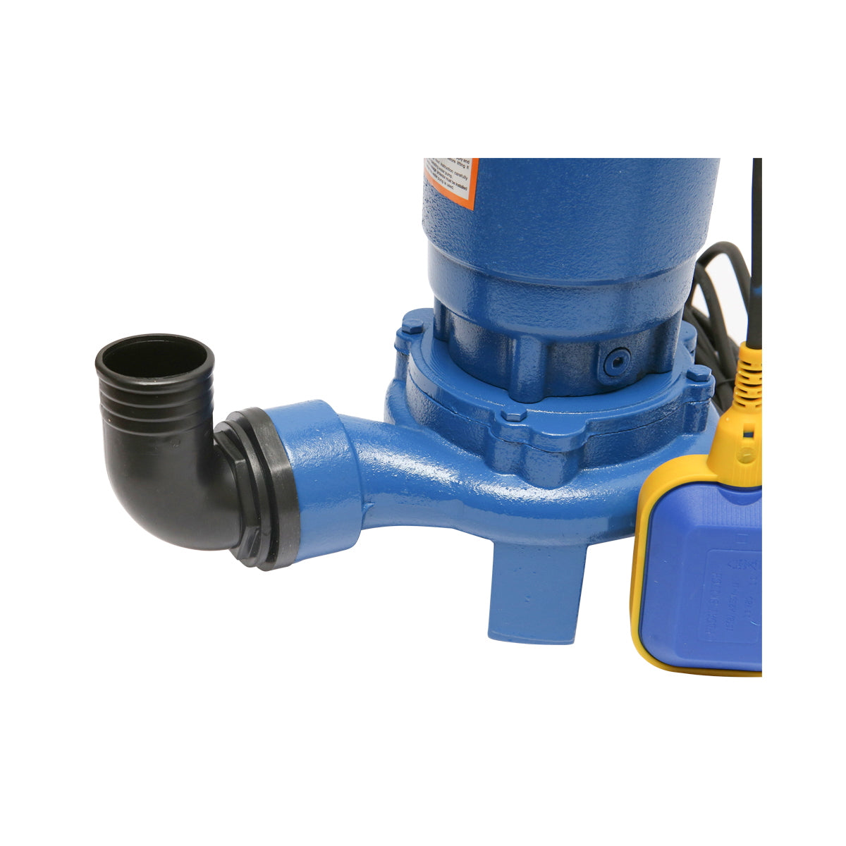 Dirty water pump, submersible drainage with float and grinder 750W, 250L/min, H7m, 220V, WQCD7-8-0.75F, Breckner Germany