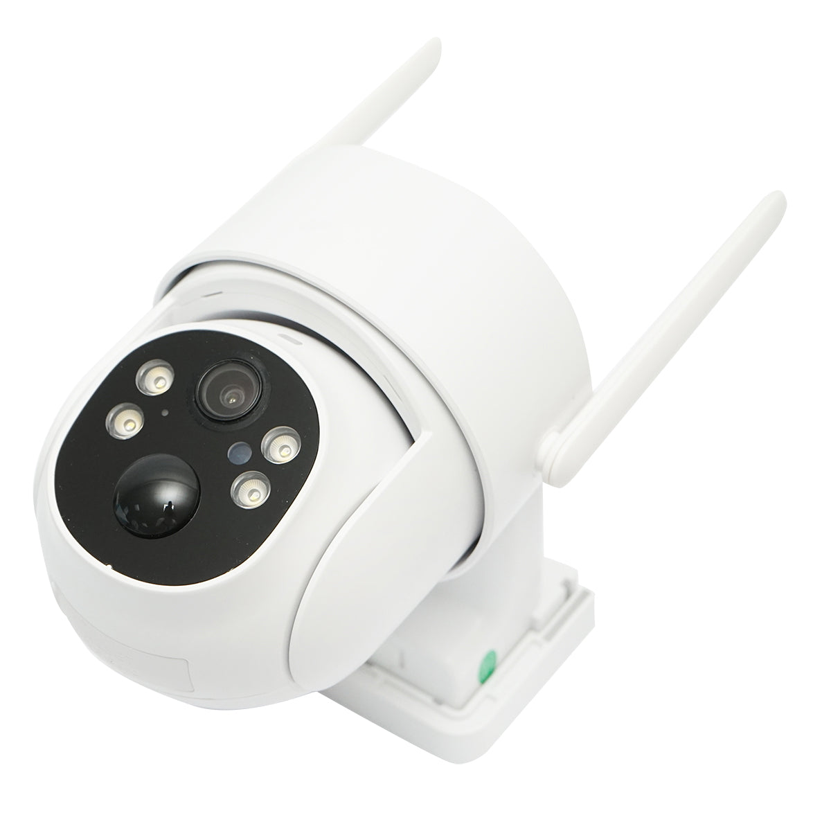 4MP solar panel surveillance camera, 4G SIM card WIFI, 360-degree rotatable PTZ with motion sensor, human detection, and iCSee application.