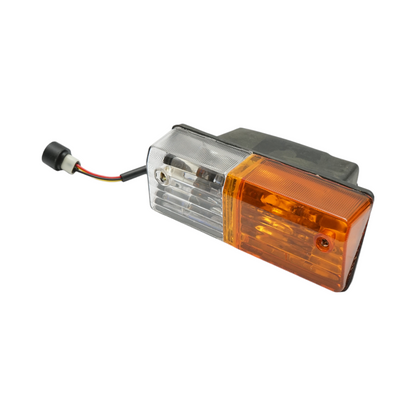 Left front signaling lamp Fiat, Massey Ferguson, Landini, Case IH 12V/5W, 160x60mm OEM code 5124109, 5124114, 4997264, 4999858, 87569361, 9958318, SF4999858, 1425883M93, 400480AA