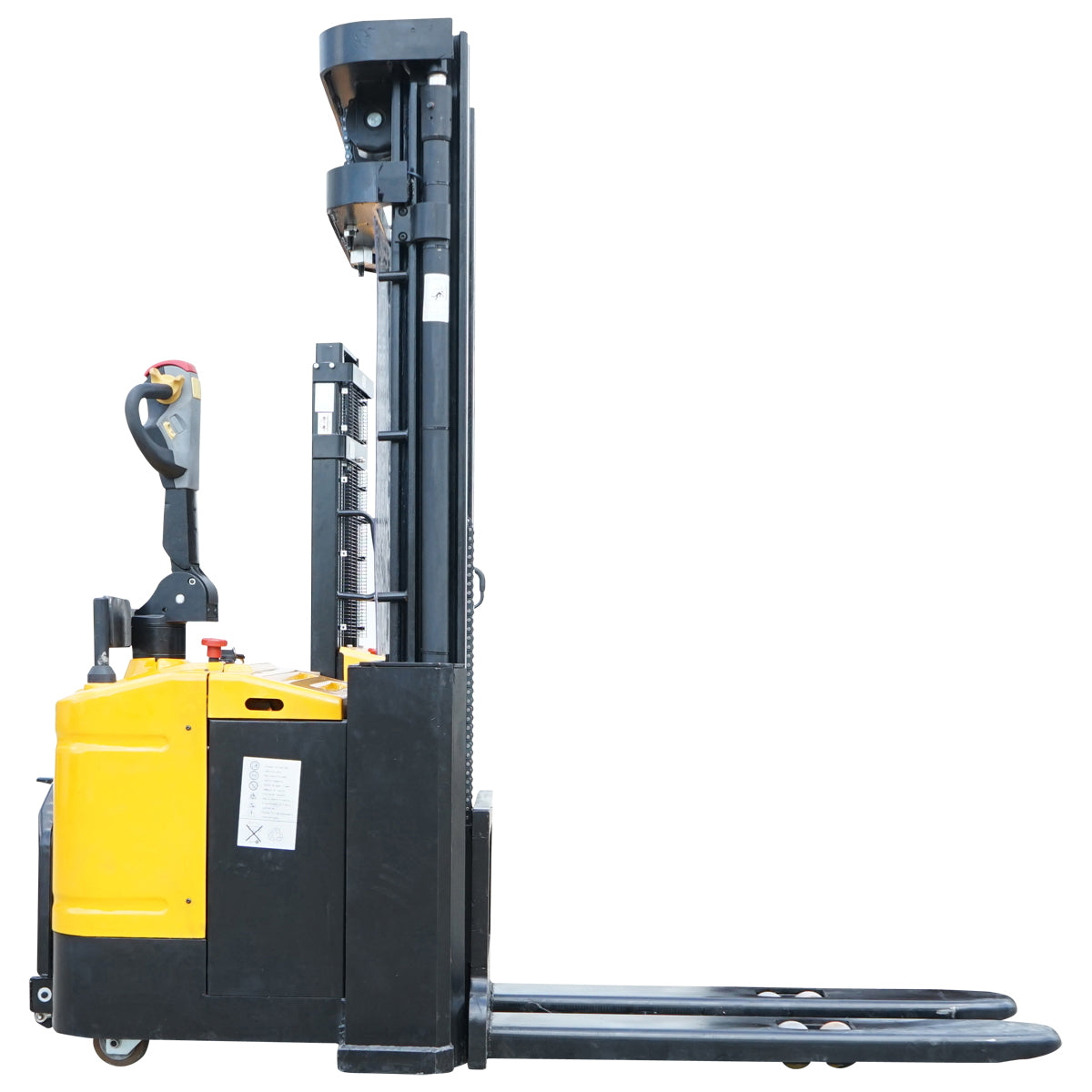 Electric pallet truck with a maximum load of 2.5T, lift height 4500mm, forks 1150mm Breckner Germany