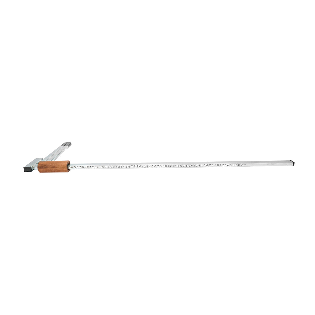 800mm metal forest shovel with wooden handle