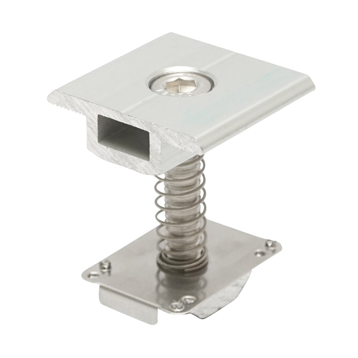 Adjustable intermediate clamp 30-40mm for photovoltaic solar panel system A, 20mm Breckner Germany