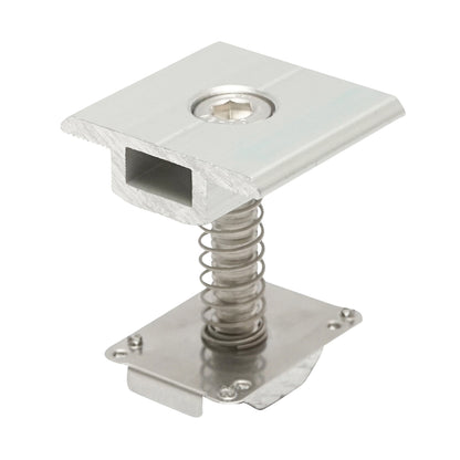 Adjustable intermediate clamp 30-40mm for photovoltaic solar panel system A, 20mm Breckner Germany