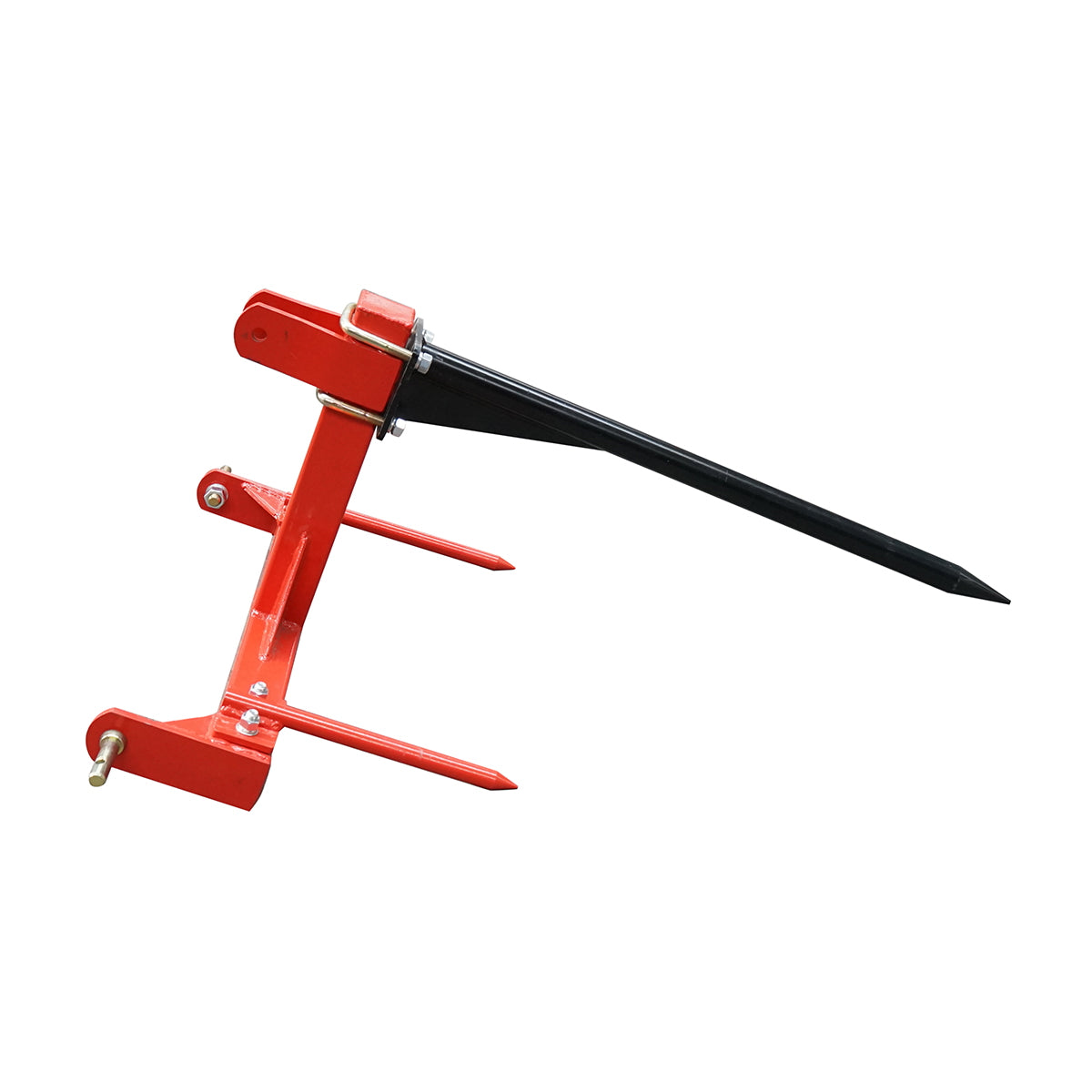 Rear fork for loading bales 675kg with 3 spikes