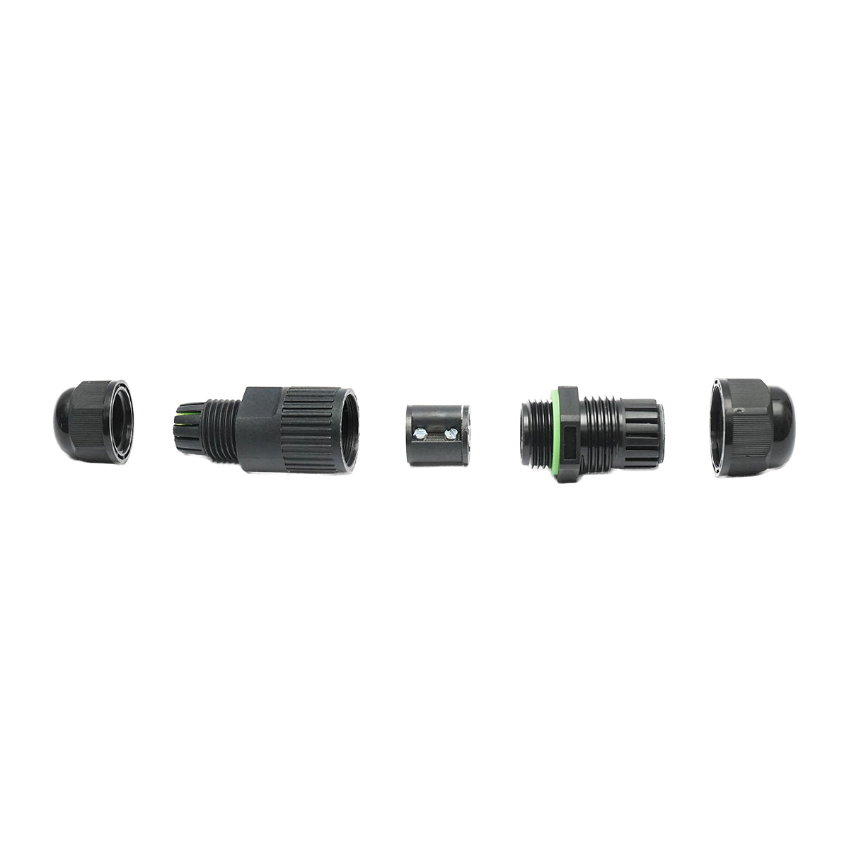 M18 electric cable connector 250V 10A, 3 poles IP67 Leader
