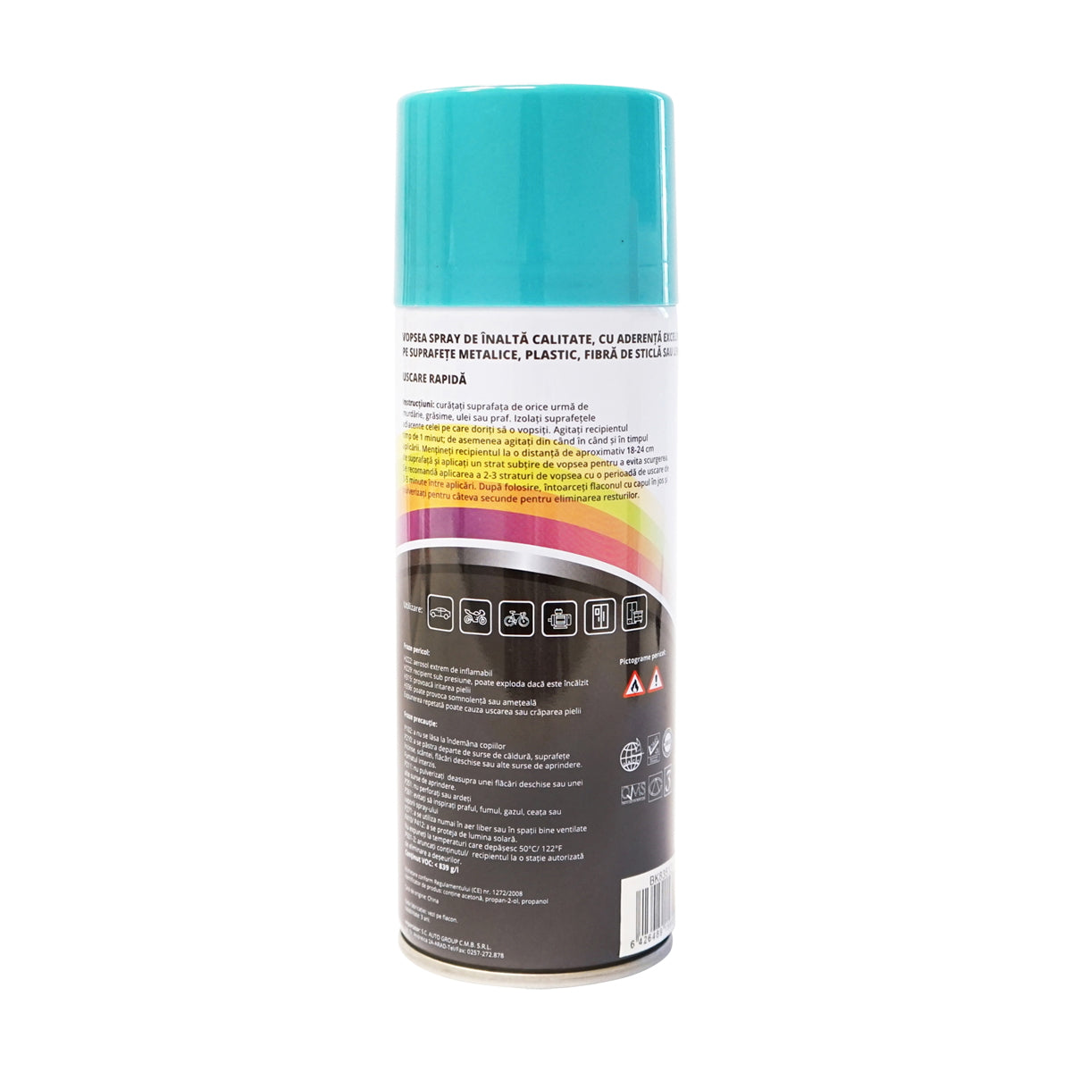 Landini light blue car spray paint 5121 Bleu Egypt 450ml MAGIC