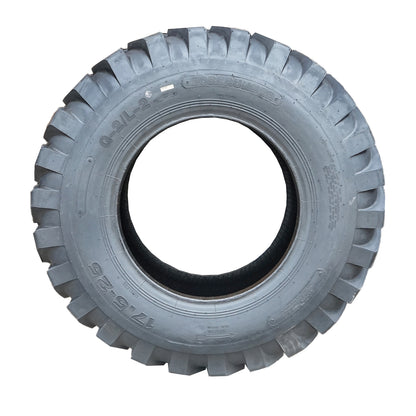 Tubeless industrial tire 17.5/25 with 16PR tread