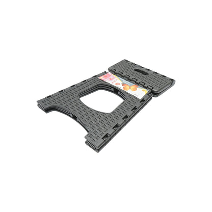 Black folding plastic chair 286X325X270 mm