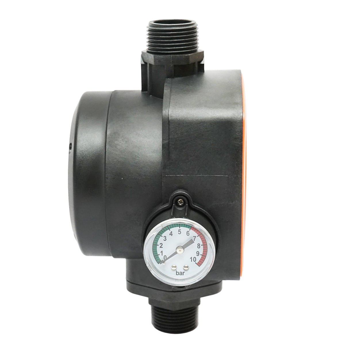 Automatic electronic pressure switch with manometer 2.2KW, 220V for water pump, manually adjustable pressure up to 15 bar HYDROCALL-2200G