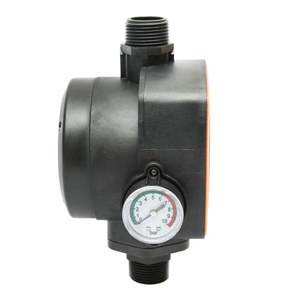 Automatic electronic pressure switch with manometer 2.2KW, 220V for water pump, manually adjustable pressure up to 15 bar HYDROCALL-2200G