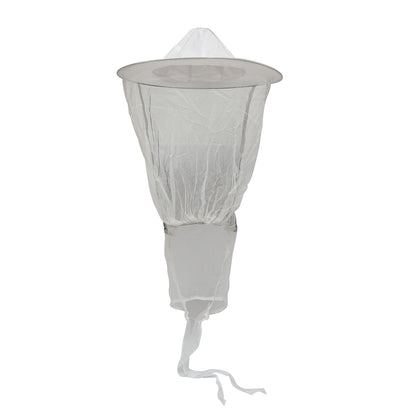 Protective mask, beekeeper with neck tightening