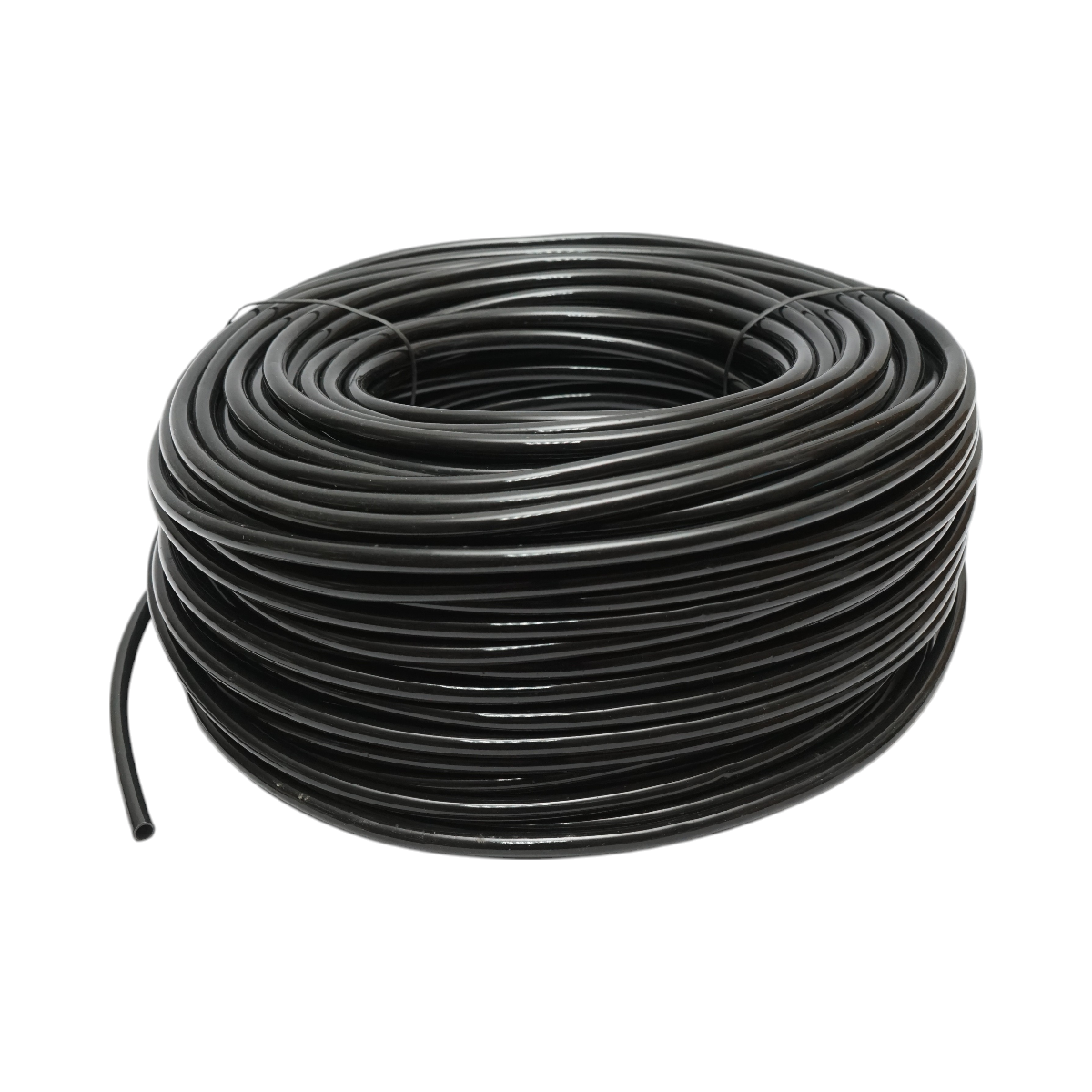 Complete drip and spray irrigation kit with 50m hose, nozzles, connectors, fixing stakes, 201 pieces