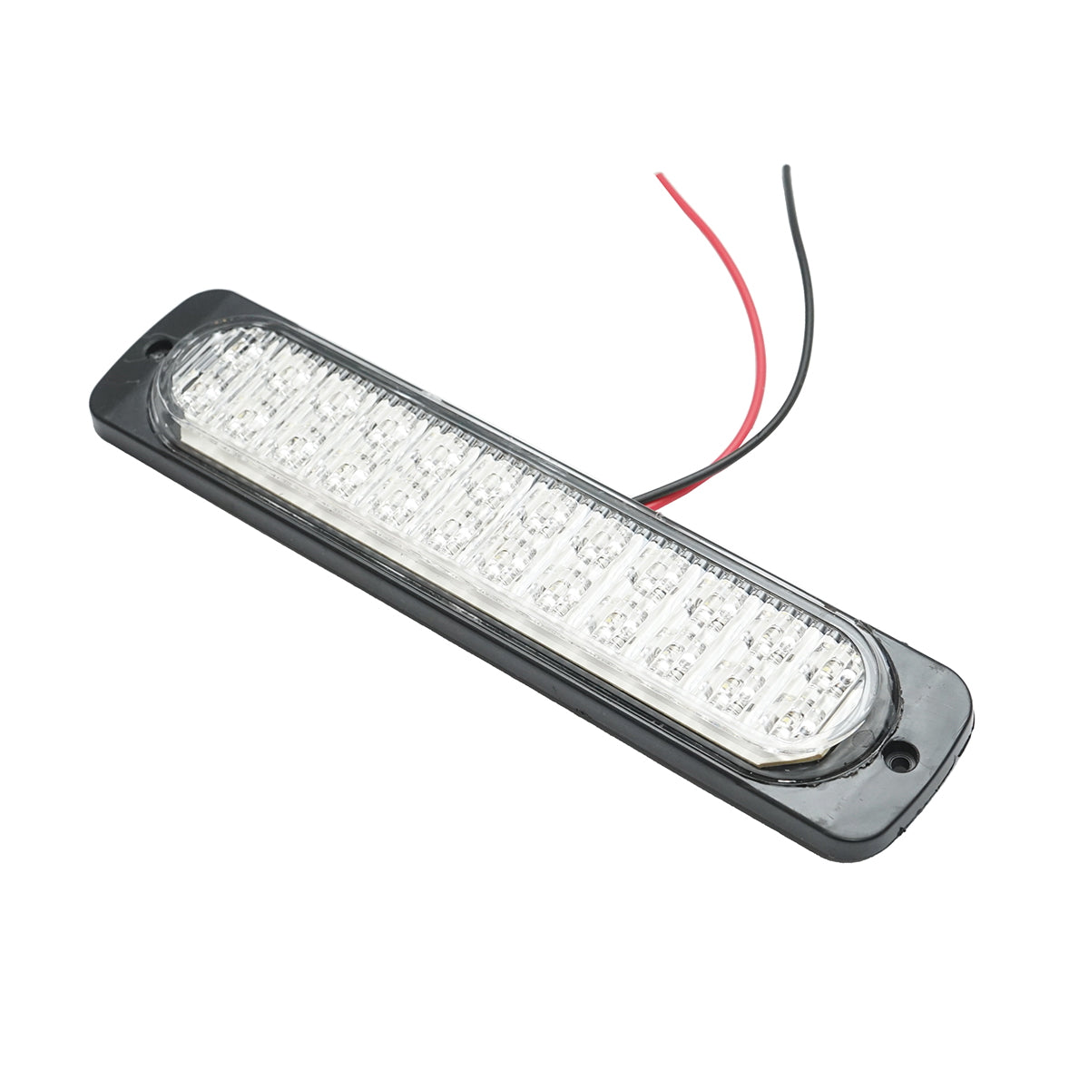 Slim LED side marker lamp 12-24V, white FR0280 Breckner Germany